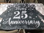 Versiering 25 jaar getrouwd, Ophalen of Verzenden, Zo goed als nieuw, Versiering, Verjaardag