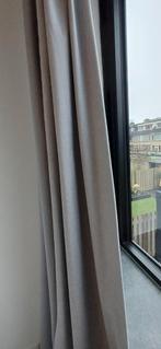 Grijze verduisterende gordijnen - rook- & huisdiervrij, Ophalen, 200 cm of meer, Zo goed als nieuw, 200 cm of meer