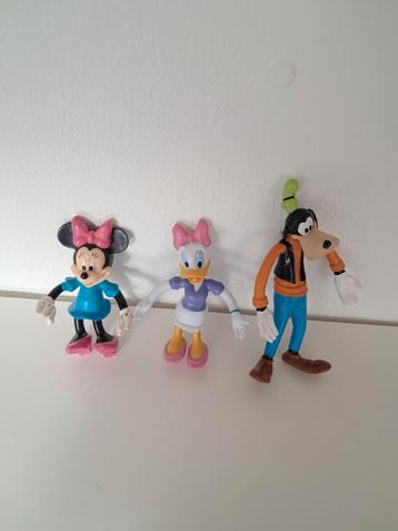 Disney Figuren Set - Minnie, Katrien, Goofy beschikbaar voor biedingen