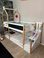 Stapelbed kinderbed boomhut, Ophalen, Zo goed als nieuw, Stapelbed
