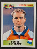 Panini sticker Dennis Bergkamp - Nederland, EK 1996, Ophalen of Verzenden, Zo goed als nieuw, Buitenlandse clubs, Poster, Plaatje of Sticker