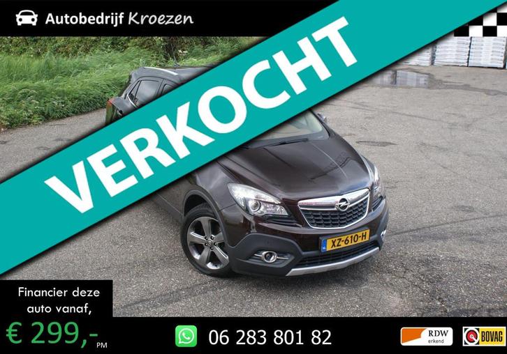 Opel Mokka 1.4 T Cosmo 4x4 | PDC | Cruise | Navigatie | Clim, Auto's, Opel, Bedrijf, Te koop, Mokka, 4x4, ABS, Airbags, Airconditioning