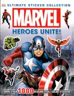 MARVEL HEROES UNITED 1000 STICKERS., Eén comic, Amerika, Marvel Comics, Ophalen of Verzenden