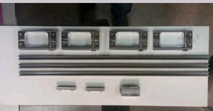 Freesmal'scharnieren.89mm x 89mm, Doe-het-zelf en Verbouw, Hang- en Sluitwerk, Nieuw, Scharnier, IJzer, Ophalen of Verzenden