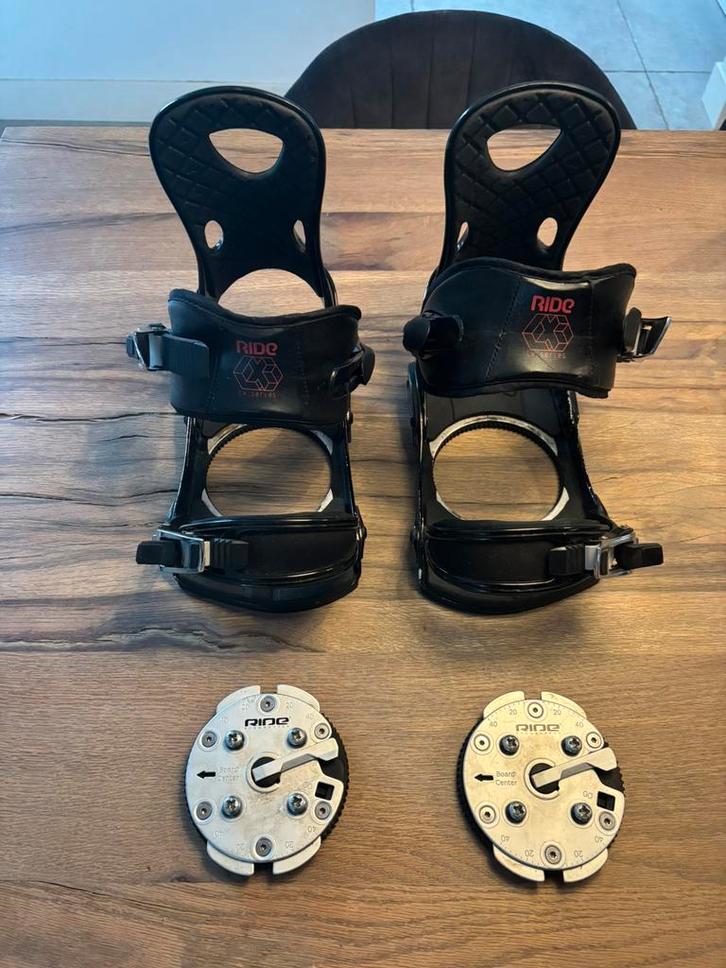 Ride Snowboard Bindingen maat L ( 40 - 45 ), Sport en Fitness, Snowboarden, Zo goed als nieuw, Bindingen, Ophalen of Verzenden