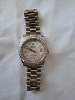 Rolex daydate 36mm diamand, Overige merken, Staal, Staal, Verzenden