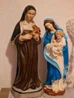 Moeder teressa 62 cm hoog maria 54 cm gips met kunstof, Ophalen