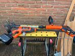 Black+Decker Accu Hogedrukreiniger en grastrimmer, Tuin en Terras, Ophalen, Zo goed als nieuw, Accu, Met regelbare waterdruk