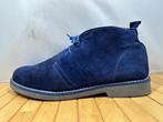 Vera Pelle, maat 43 prachtig blauwe suède veterschoenen, Vera Pelle, Zo goed als nieuw, Veterschoenen, Verzenden