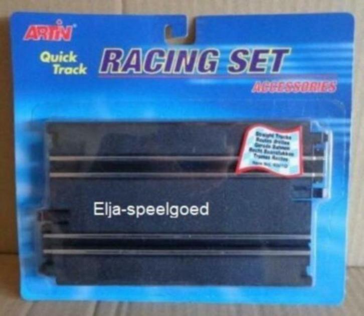 ARTIN RACEBAAN Baanstukken RECHT 4001Q 17.5 cm lengte, Kinderen en Baby's, Speelgoed | Racebanen, Nieuw, Onderdelen, Elektrisch
