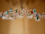 Harco Loor design lamp jewel 12 kristallen bloemen,tears, Zo goed als nieuw, Ophalen, 75 cm of meer