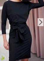 Zwarte jurk Carla ladress la dress mt l, Kleding | Dames, Jurken, Zwart, Maat 42/44 (L), Ophalen of Verzenden, Zo goed als nieuw
