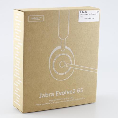 Jabra Evolve2 65 | Nieuw in doos, Audio, Tv en Foto, Koptelefoons, Zo goed als nieuw