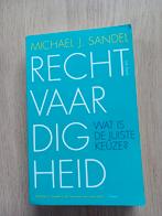 Michael J. Sandel - Rechtvaardigheid, Ophalen of Verzenden, Zo goed als nieuw, Michael J. Sandel