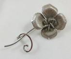 Canadian Chain Company broche bloem ECCO, 925 zilver, Ophalen, Zo goed als nieuw, Zilver, Zilver
