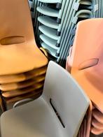 Retro eettafelstoelen nieuw horecastoelen roze prijs p/stuk, Jaren 60, Overige kleuren, NL, Ophalen of Verzenden