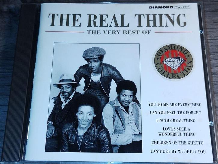 The Real Thing - The Very Best Of [Diamond Collection], Cd's en Dvd's, Cd's | R&B en Soul, Zo goed als nieuw, 1960 tot 1980, Ophalen of Verzenden