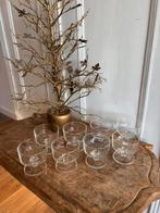 Luminarc cavalier coupes glas helder,vintage,zgan, Antiek en Kunst, Antiek | Glas en Kristal, Ophalen of Verzenden
