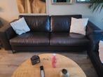 Mooie leren ruime 2 zits, Huis en Inrichting, Banken | Bankstellen, Ophalen of Verzenden, Zo goed als nieuw