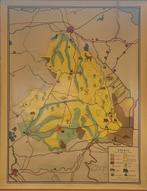 Oude kaart van Drenthe, Antiek en Kunst, Antiek | Schoolplaten, Ophalen of Verzenden, Aardrijkskunde