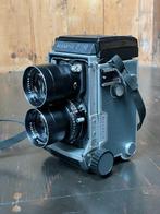 Mamiya c220 80mm + 135mm Sekor lens met koffer, Ophalen of Verzenden, Gebruikt, Spiegelreflex, Overige Merken