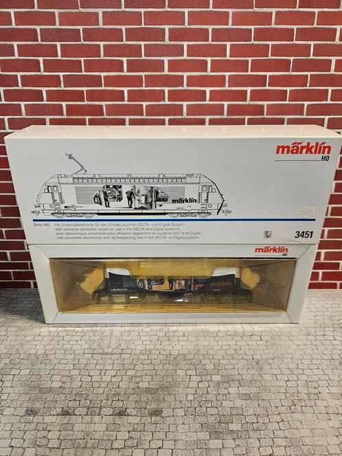 Marklin lock Locomotief serie 460 in doos 3451, Hobby en Vrije tijd, Modeltreinen | H0, Zo goed als nieuw, Locomotief, Wisselstroom