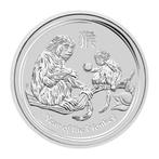 Lunar II Zilveren 10 OZ monkey 2016, Ophalen of Verzenden, Zilver