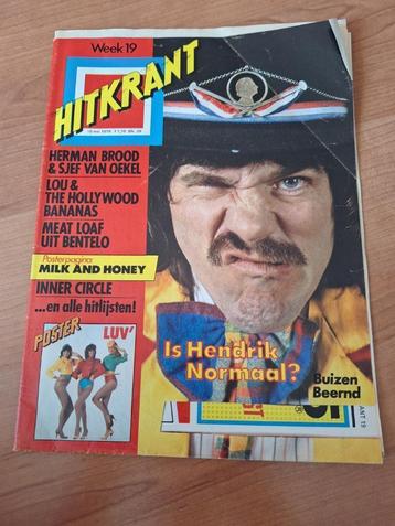 Hitkrant 1979 LUV Normaal Rod Stewart Abba Milk & Honey  beschikbaar voor biedingen