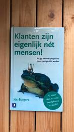 Jos Burgers - Klanten zijn eigenlijk net mensen, Ophalen of Verzenden, Zo goed als nieuw, Economie en Marketing, Jos Burgers