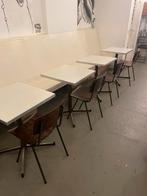 Vierkante tafel 60x60 cm - compact en stijlvol, Huis en Inrichting, Ophalen, Gebruikt, 50 tot 100 cm, Tot twee personen