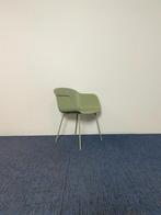 6 x Vergaderstoel Muuto Fiber - dusty green