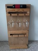 Wijnrek Glazen Rek 80x40 Ophangrek Glazenrek, Huis en Inrichting, Ophalen, Zo goed als nieuw, Minder dan 5 flessen, Nvt
