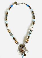 Ravelli vintage ketting, Sieraden, Tassen en Uiterlijk, Kettingen, Overige materialen, Gebruikt, Overige kleuren, Ophalen of Verzenden