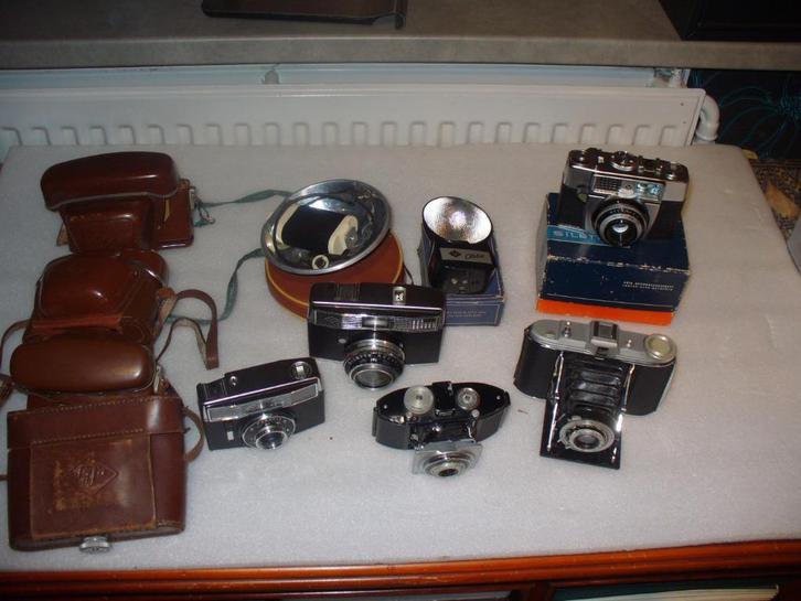 5  Agfa camera`s voor de beginnend verzamelaar., Audio, Tv en Foto, Fotocamera's Analoog, Gebruikt, Compact, Overige Merken, Ophalen of Verzenden