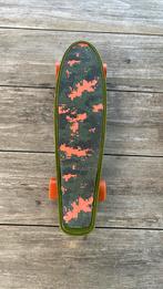 Kryptonics 1965 torpedo skateboard vintage legergroen/oranje, Ophalen of Verzenden, Gebruikt, Skateboard