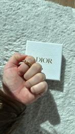 Originele Dior ring met aankoop doosje ect, Nieuw, Goud, 17 tot 18, Met kristal