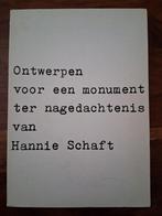Ontwerpen voor monument ter nagedachtenis van Hannie Schaft, Ophalen of Verzenden, Zo goed als nieuw