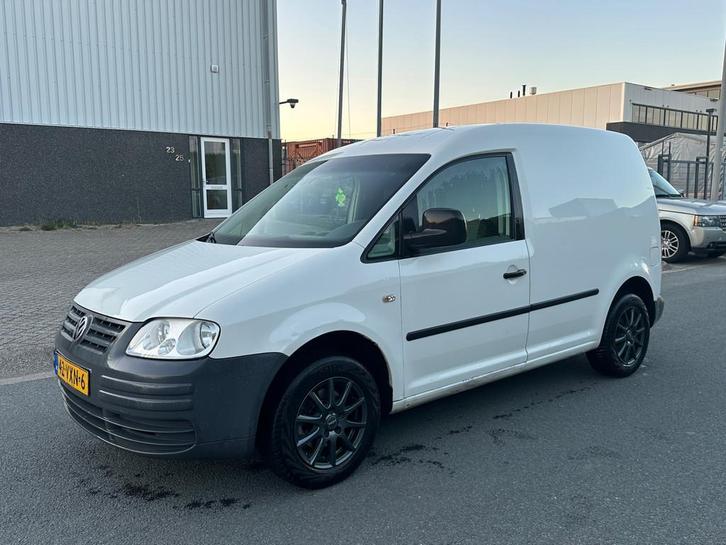 Volkswagen Caddy 2.0 SDI WIT 2008, Auto's, Bestelauto's, Bedrijf, Te koop, ABS, Boordcomputer, Schuifdeur, Startonderbreker, Traction-control