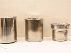 3 Brabantia pannen 38253, Ophalen of Verzenden, Gebruikt, Rvs