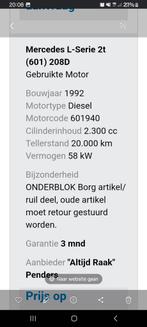 Ik zoek deze motor of 310d of 410d mercedes, Ophalen of Verzenden