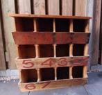 Vintage Wandrek / Boekenkast - Hout, Verzamelen, Retro, Ophalen, Huis en Inrichting