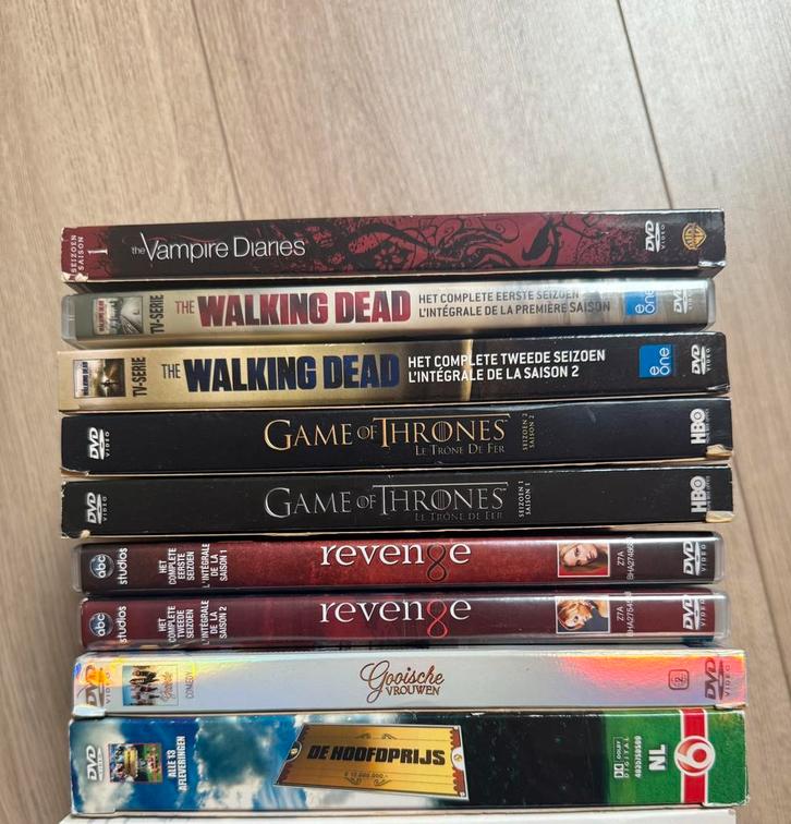 DVD Collectie: Diverse Series, Cd's en Dvd's, Dvd's | Tv en Series, Gebruikt, Overige genres, Boxset, Vanaf 12 jaar, Ophalen of Verzenden
