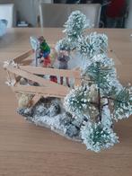Kerstdorp rots met uitkijkpost miniatuur, Diversen, Kerst, Ophalen of Verzenden