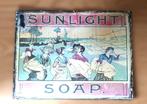 Vintage reclamebord Sunlight Soap, Verzamelen, Merken en Reclamevoorwerpen, Ophalen of Verzenden, Gebruikt, Reclamebord