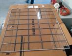 Antiek glad in lood raam 131,5cm x 114,2cm, Ophalen, Gebruikt, Minder dan 80 cm