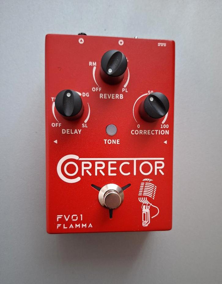 FLAMMA CORRECTOR, Effectpedaal - Echo, Reverb, Pitch control, Muziek en Instrumenten, Effecten, Zo goed als nieuw, Delay of Echo