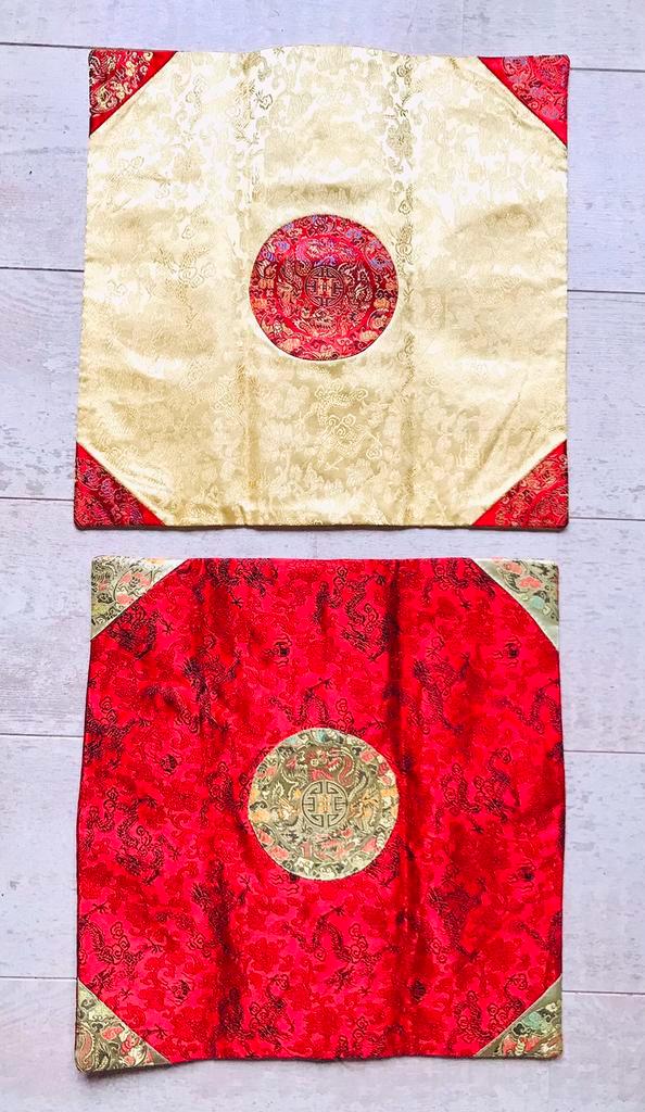 Chinees Design Kussenslopen of Hoes - Nieuw, Huis en Inrichting, Woonaccessoires | Kussens, Nieuw, Rood, Vierkant, Ophalen of Verzenden