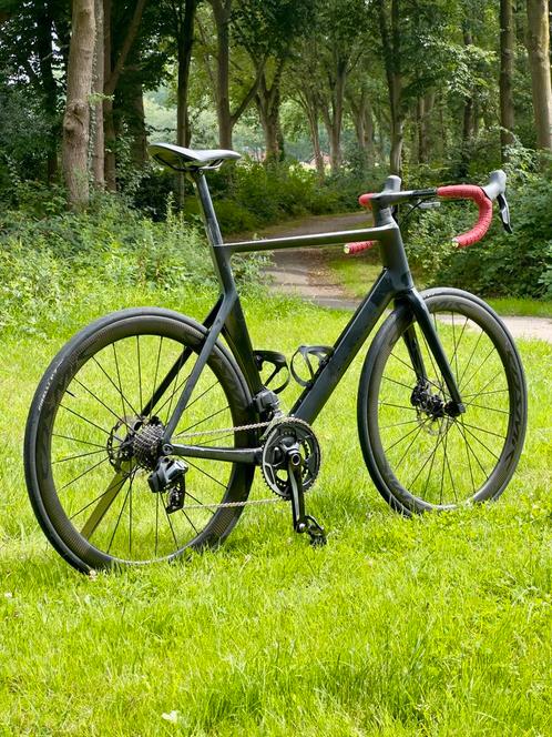 Canyon aeroad CF SLX disc SRAM Rival AXS 2x12 speed XL/~61cm, Fietsen en Brommers, Fietsen | Racefietsen, Zo goed als nieuw, Overige merken