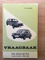 vraagbaak Volkswagen Golf / Jetta diesel 1980 - 1984 152 pag, Auto diversen, Handleidingen en Instructieboekjes, Ophalen of Verzenden