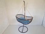 Vintage rotan hangend baby wiegje schommel bedje. , Kinderen en Baby's, Babywiegjes en Ledikanten, Ophalen, Gebruikt, Onbekend